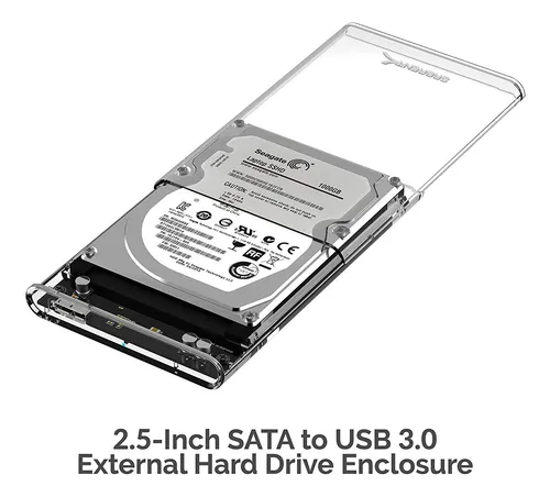 External Hard Drive Enclosure Sabrent 2.5'' Sata To Usb 3.0