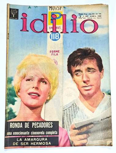 Idilio / N° 586/ Año 1960/ Silvana Lori Y Domingo Alzugaray