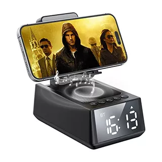 Gifts For Men, Women, Cell Phone Stand Bluetooth Speake...