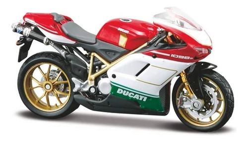 Motocicleta Ducati 1098s Escala 1:18 Maisto 