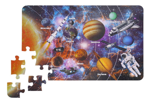 Imagen 1 de 4 de Rompecabezas Del Sistema Solar (súper Gigante)