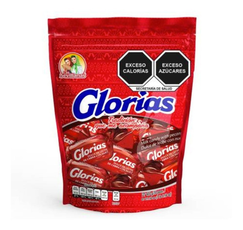 Glorias Con Nuez Las Sevillanas Bolsa Resellable 30 Pzas