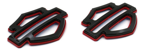 2 Emblemas Personalizados De Doble Capa Para Motocicleta, Lo