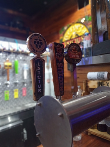 Tap Handle Manija Para Canilla Cerveceria Chopera De Madera