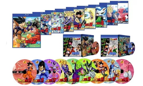 Blu-ray Box Dragon Ball: Todas As Sagas + Filmes E Ovas