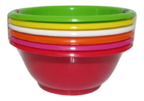 Set De 6 Bowls Plásticos Multifusos 250ml / Rrstore