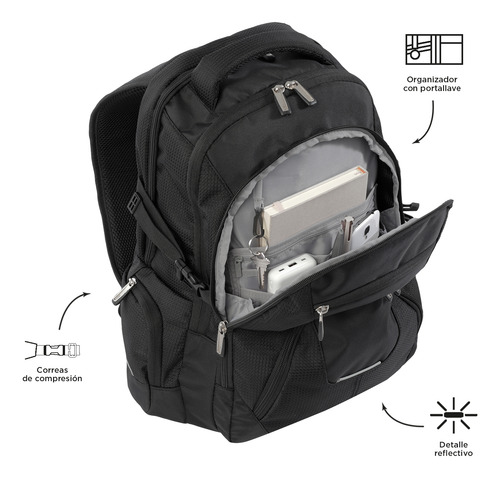 Mochila Notebook 15.4 Mochila Polixan 2.0 Hombre Totto