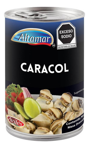 2 Pza Caracol Avilés Altamar En Salmuera 454 G