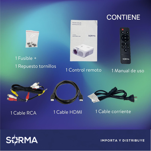 Imagen 10 de 10 de Proyector Hd1080 Led 5000 Lumens Mirror Cast Hdmi Portable