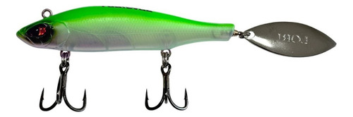 Isca Artificial Lori Face 85 Sinking Tucunaré Robalo Traíra Cor Kiwi