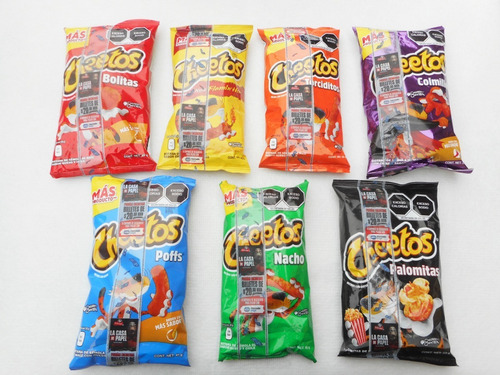 Cheetos Con Imagen De Chester Coleccion Cerrados (Usado)