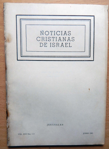 Noticias Cristianas De Israel Jerusalem 1965