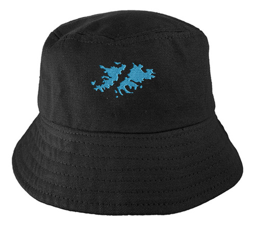 Gorra Gorro Piluso Malvinas Turquesa Islas Argentina Bordado