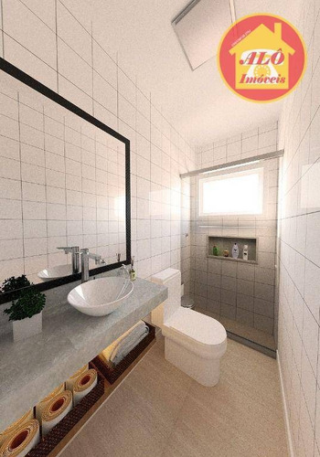 Imagem 9 de 30 de Apartamento Com 2 Dormitórios À Venda, 59 M² Por R$ 265.000 - Ocian - Praia Grande/sp - Ap6850