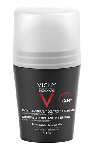 Vichy Homme Desodorante Roll-on Regulación Intensa 50 Ml