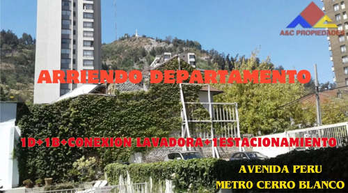 Arriendo Dep 1d+1b+1e A Una Cuadra Av Peru Metro Cerroblanco