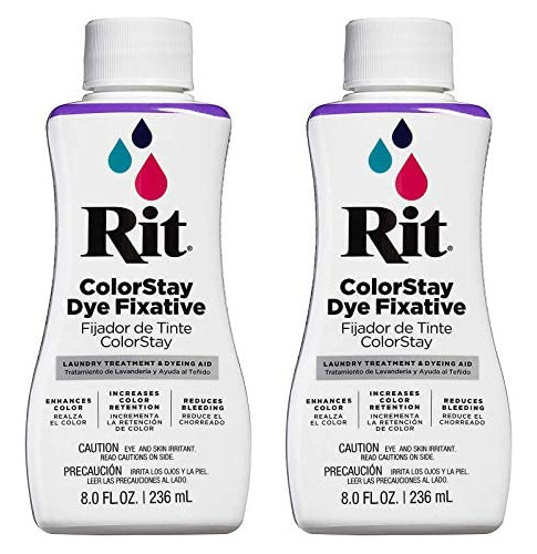 Rit Colorstay Fijador De Color De Tintes Para Telas 2u