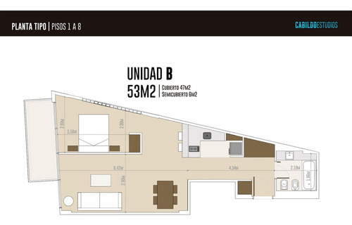 Venta Palermo 2 Ambientes Con Balcón Apto Crédito