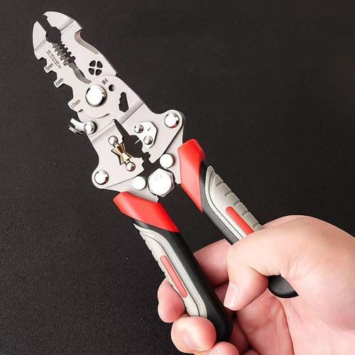 Pelacables Multifuncional, Herramienta Para Cortar Rojo