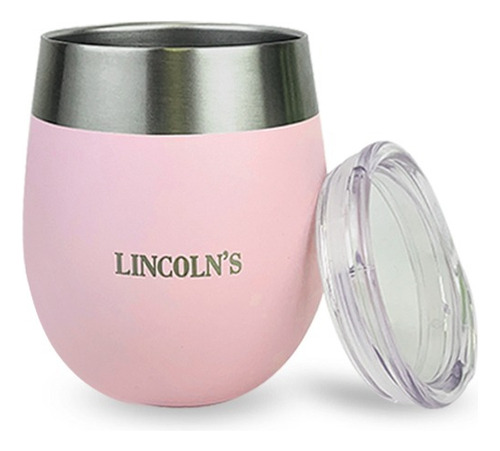 Mate Lincoln's Hydrus Acero Inoxidable Color Rosa