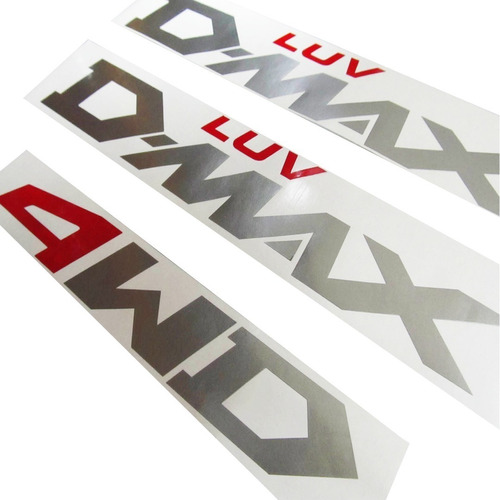 Calcomanías Chevrolet Luv D Max 4wd Emblemas 