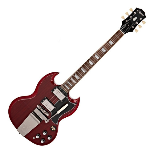 Guitarra EpiPhone Sg Standard 61 Maestro Vibrola Vint Cherry