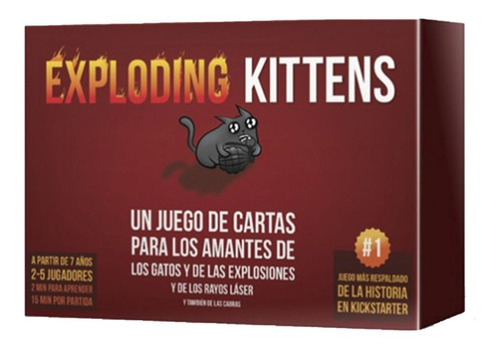 Exploding Kittens Juego Mesa En Español