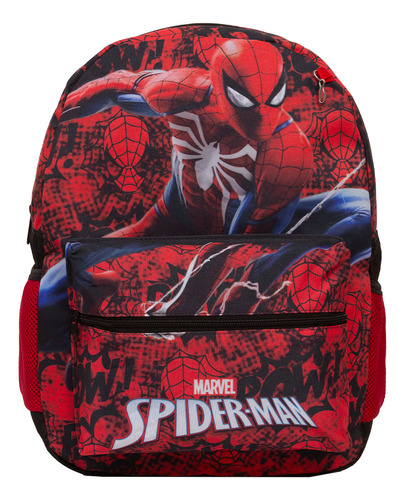 Mochila Infantil De Costas Spider Man Herói Desenho Criança