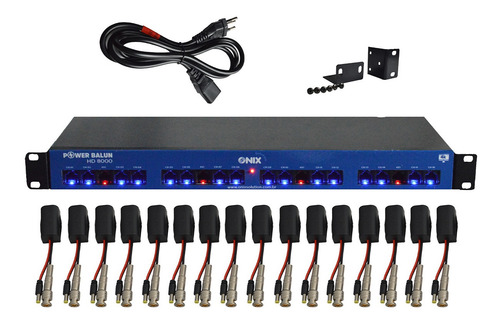 Rack Orion Organizador Hd 8000 Power Balun 19 16 Canais Tf