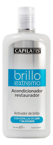 Capilatis Acondicionador Brillo Extremo Restaurador 420 Ml