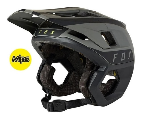 Casco de ciclismo Bike Bike Fox Dropframe Pro Mips, color negro, talla L