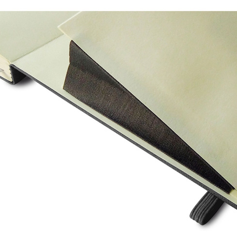 Libreta Moustachine Classic Lino Gris Mediano A5
