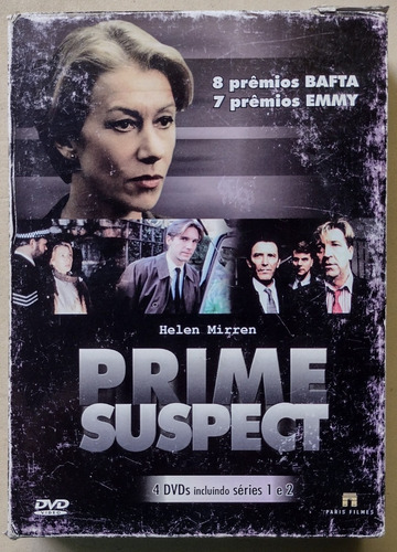 Dvd Prime Suspect Helen Mirren (box 4 Dvds) (Usado)