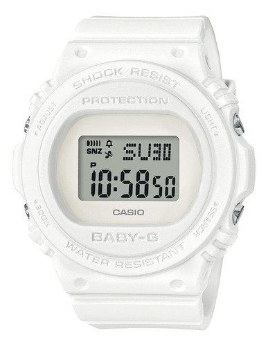 Reloj Baby-g Bgd-570-7d Resina Mujer Blanco