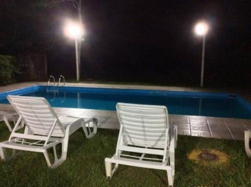 Chácara Com Piscina E Pés De Frutas Em Ana Dias - 7123 Npc