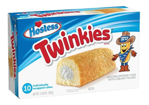 Twinkies Hostess Vainilla 10 Pz Importado