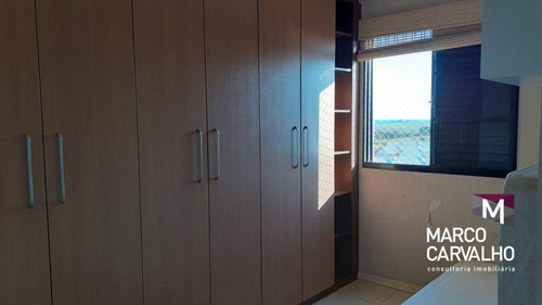 Imagem 4 de 14 de Apartamento Com 3 Dormitórios À Venda, 72 M² Por R$ 165.000,00 - Jardim Cavallari - Marília/sp - Ap0390