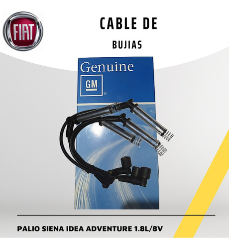 Cable Bujias Para Fiat Palio Siena Idea Stylo Strada 1.8