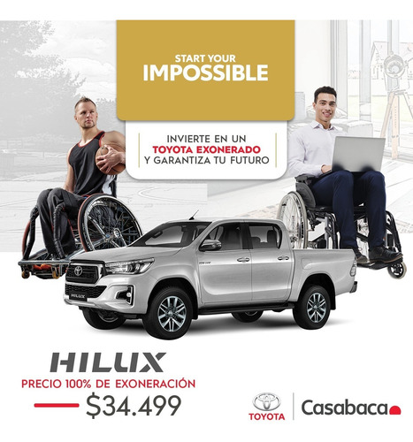 Toyota Impuestos Exonerados Todas