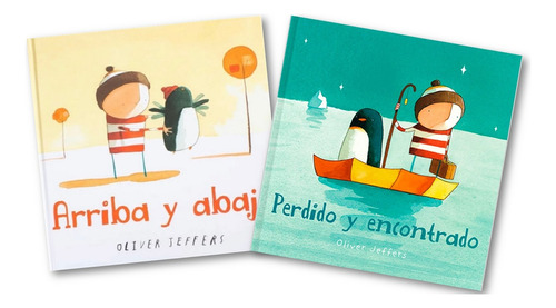 * Combo Oliver Jeffers * Perdido Y Encontrado Arriba Y Abajo