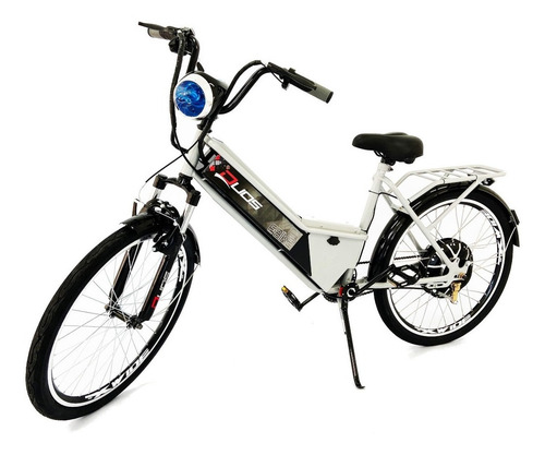 Imagem 5 de 5 de Bicicleta Elétrica Bateria De Lítio 48v 13ah Confort Prata