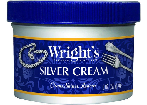 Wright's Crema De Plata 8 Oz (paquete De 3)