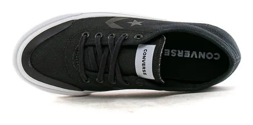 Zapatilla Converse Stoke Ox Negra Textil Hombre 166610c