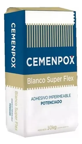 Adhesivo Cemenpox Impermeable X 1k Superflex Para Bali