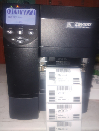Impresora Zebra Zm400 (usada) (Usado)