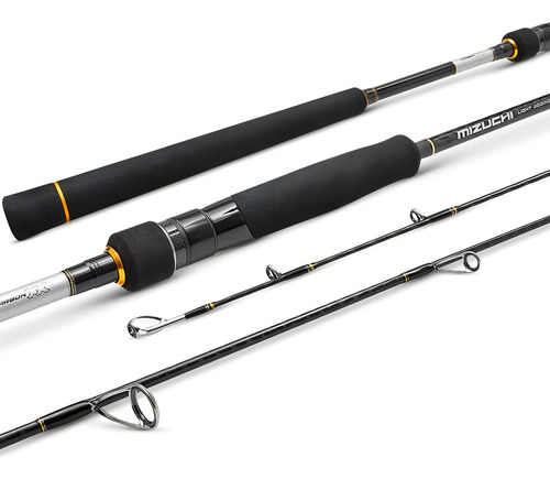 Vara Molinete Mizuchi Light Jiggings642m Pe 2.5 2p Daisen Cor Preto