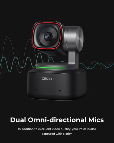 Cámara Webcam Obsbot Tiny 2 Ptz 4k Video Conferencia