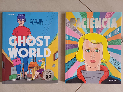Hqs Nemo: Aâma Completo Em 4 Volumes - Paciência/ghost World (Usado)