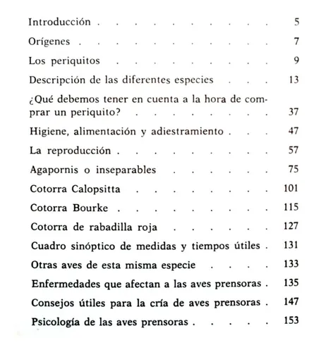 Manual Crianza Adiestramiento Periquitos Loros Papagayos Cmm (Usado)
