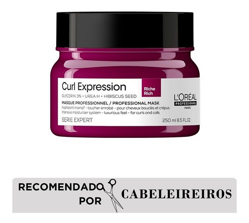 Máscara Rich Curl Expression 250ml L'oréal Professionnel